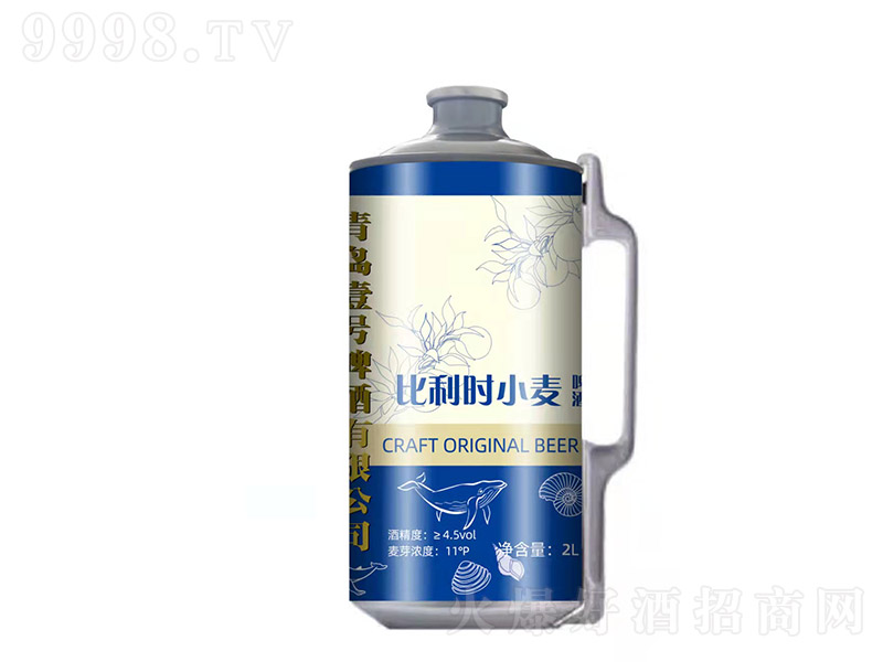 青島一號(hào)比利時(shí)原漿啤酒【11° 2L】
