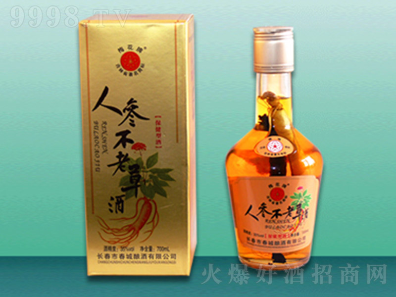 人參不老草酒【35° 700ml】