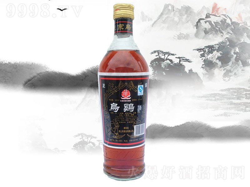烏雞酒瓶裝【27° 450ml】