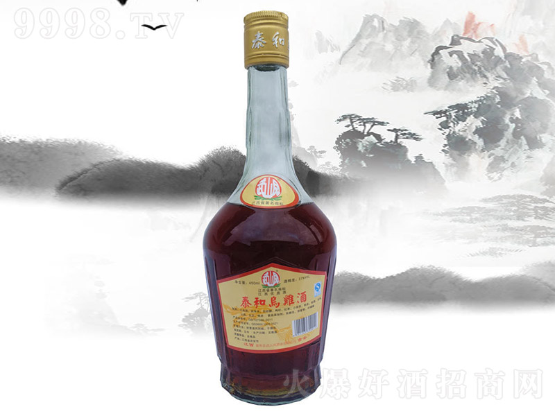 泰和烏雞酒【27° 450ml】