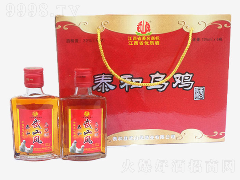 泰和養(yǎng)生烏雞酒【32° 125ml】