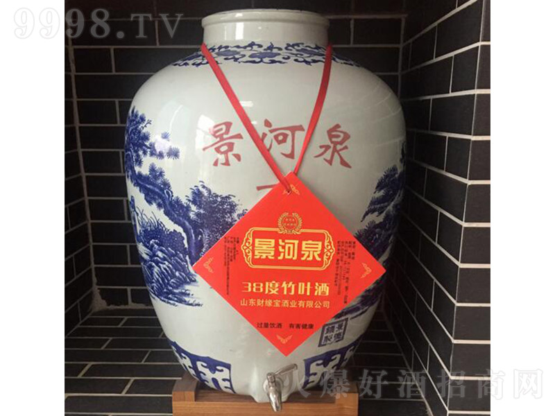 景河泉竹葉酒【38度 5L】