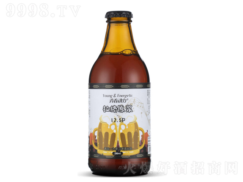 青春動(dòng)力拉格原漿啤酒【12.5° 296ml】