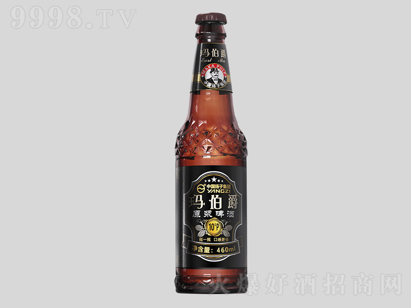揚(yáng)子瑪伯爵原漿啤酒【10° 460ml】