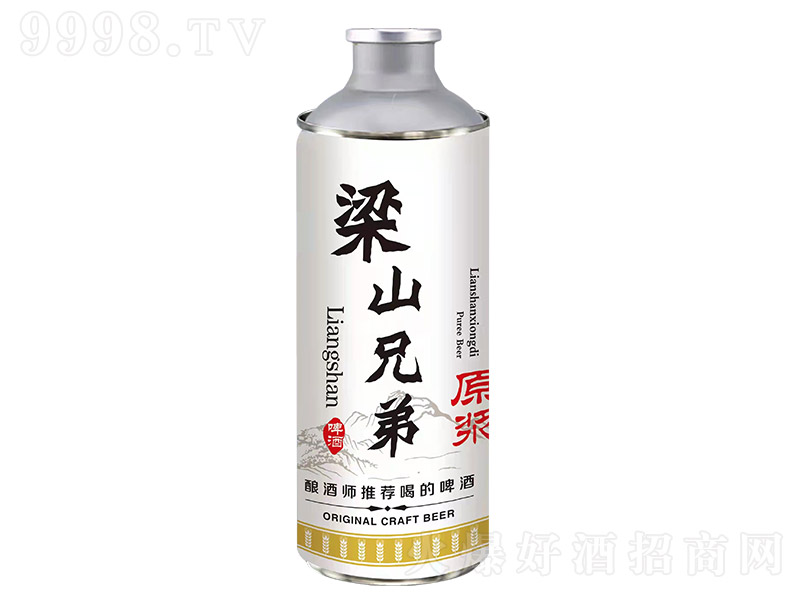 梁山兄弟原漿啤酒【10° 1L】