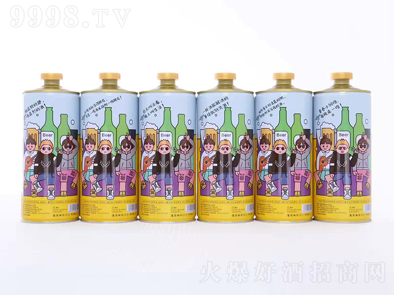 青春小鋼炮精釀原漿啤酒【12%vol 1L】