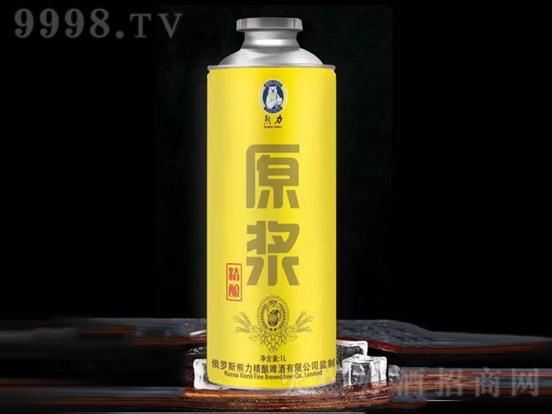 熊力原漿啤酒【10度 1L】