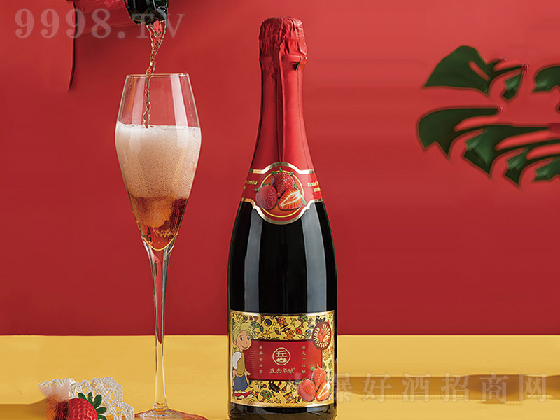 五岳華釀甜型香檳酒【10度 750ml】