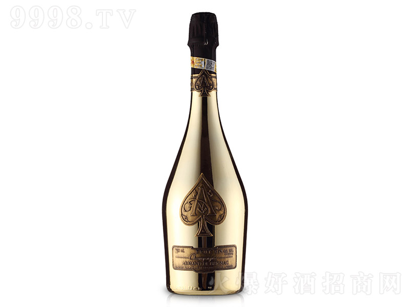 黑桃a香檳酒起泡酒法國香檳【12.5°750ml】