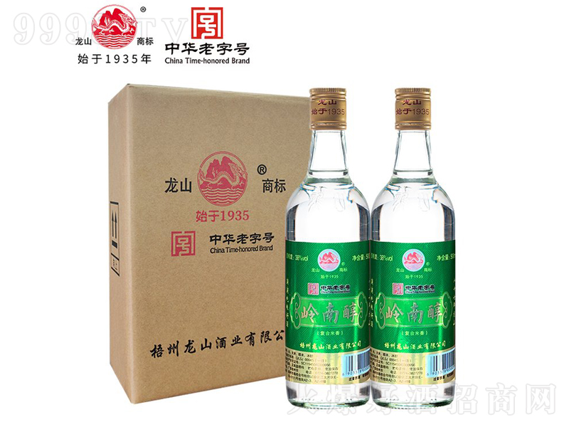 龍山牌嶺南醇酒復合米香型【38度500ml】