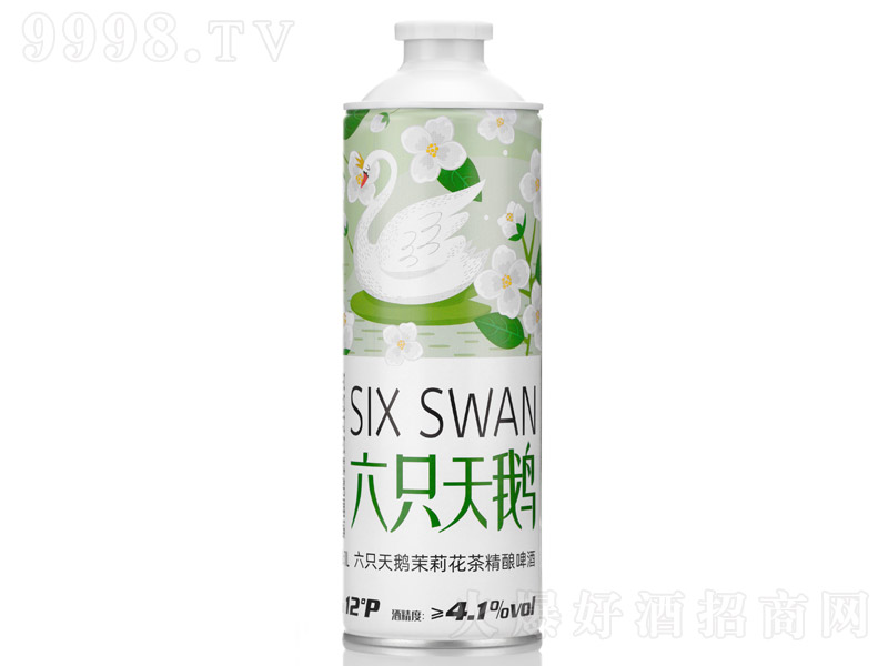 六只天鵝茉莉花茶精釀啤酒【12° 1L】