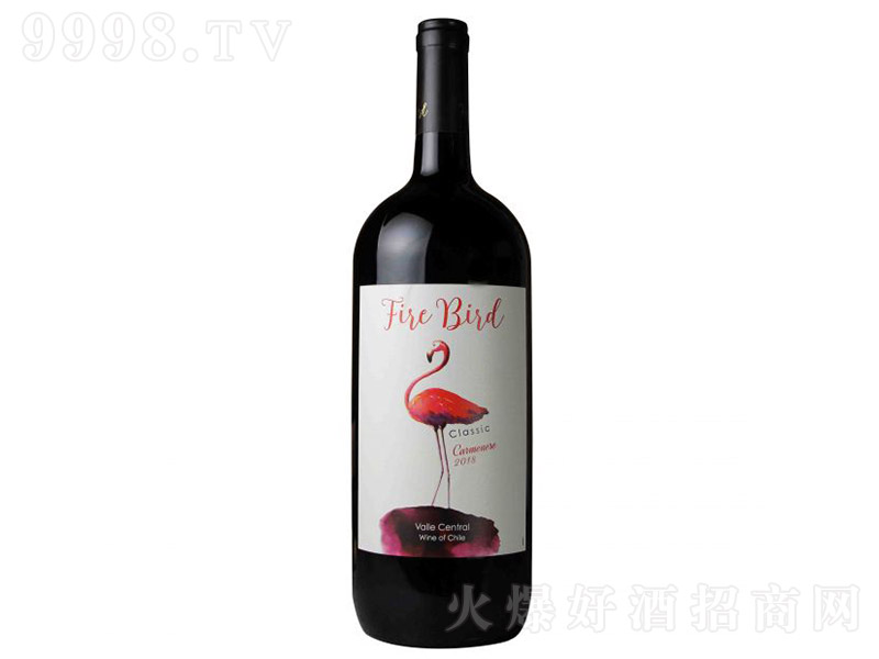 智利火烈鳥佳美娜干紅葡萄酒2018【13.5° 1.5L】