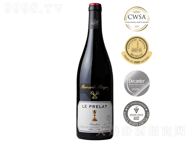 法國貝瑪格雷酒莊大主教干紅葡萄酒2018【14.5° 750ml】