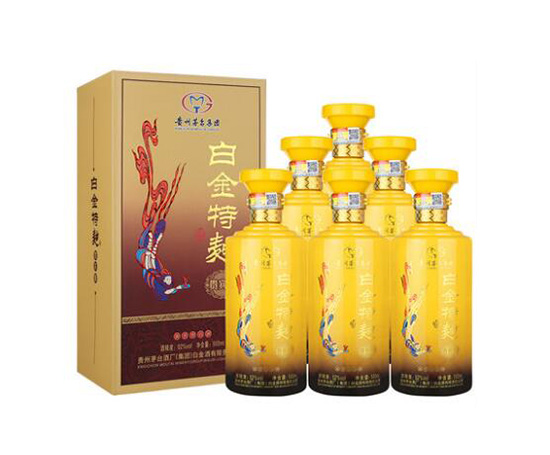 貴州茅臺白金特曲52度整箱500ml*6瓶 貴州茅臺白金特曲52度整箱500ml*6瓶