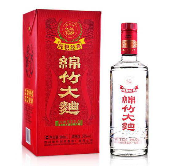 52度劍南春綿竹大曲紅盒500ml*6整箱禮品酒 52度劍南春綿竹大曲紅盒500ml*6整箱禮品酒