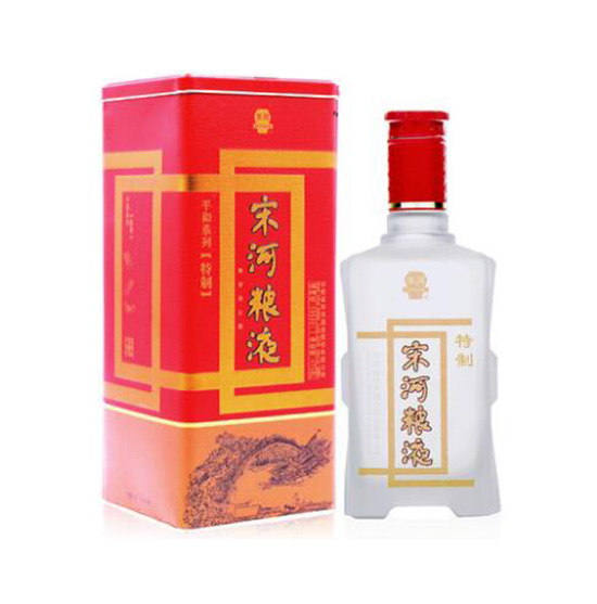 宋河糧液平和46度475ml濃香型白酒禮盒裝 宋河糧液平和46度475ml濃香型白酒禮盒裝