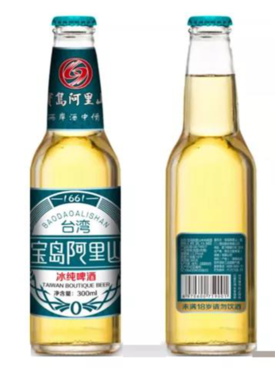 寶島阿里山冰純啤酒 寶島阿里山冰純啤酒