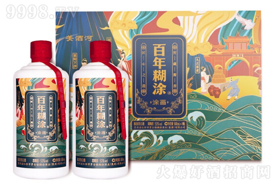 百年糊涂酒涂畫 53度醬香型 送禮佳品500ml價(jià)格,多少錢? 百年糊涂酒涂畫 53度醬香型 送禮佳品500ml價(jià)格,多少錢?