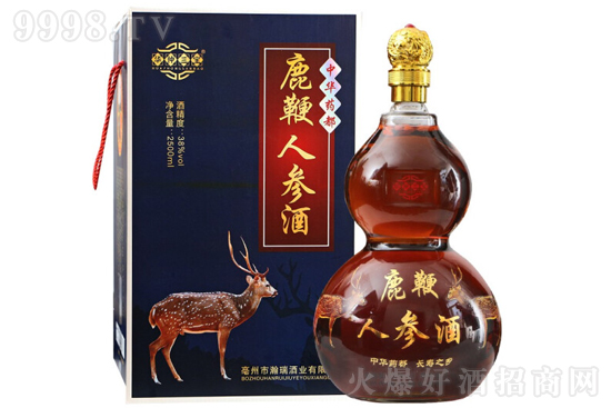 華仲三寶鹿鞭人參酒 38度2500ml 糧食養生酒價格,多少錢? 華仲三寶鹿鞭人參酒 38度2500ml 糧食養生酒價格,多少錢?