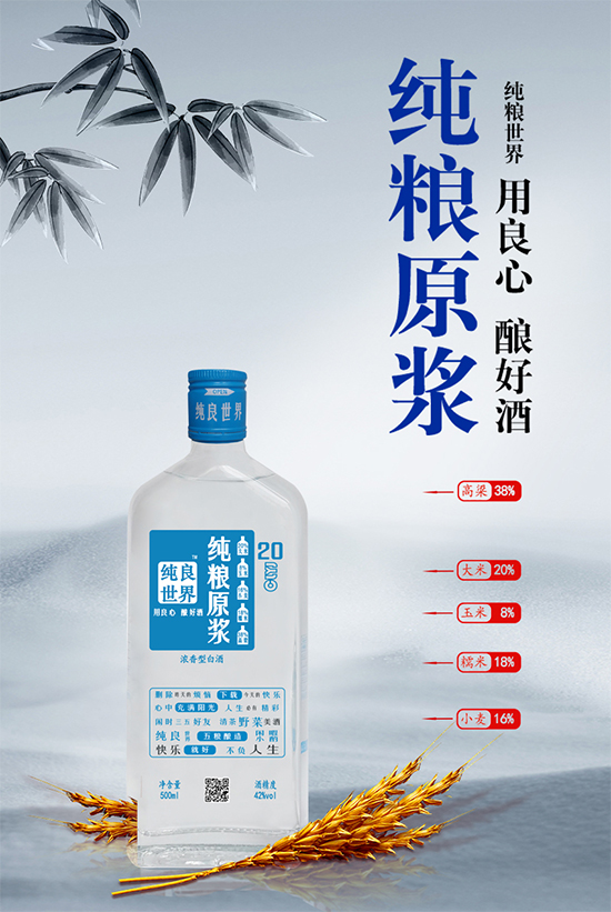 【發現好酒】飲酒為歡,享美好時光!純良世界純糧原漿酒,不錯! 【發現好酒】飲酒為歡,享美好時光!純良世界純糧原漿酒,不錯!