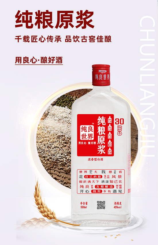【發現好酒】飲酒為歡,享美好時光!純良世界純糧原漿酒,不錯! 【發現好酒】飲酒為歡,享美好時光!純良世界純糧原漿酒,不錯!