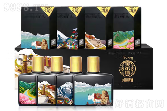52°天佑德小黑青稞酒大美西藏版125ml×4瓶價格,多少錢? 52°天佑德小黑青稞酒大美西藏版125ml×4瓶價格,多少錢?