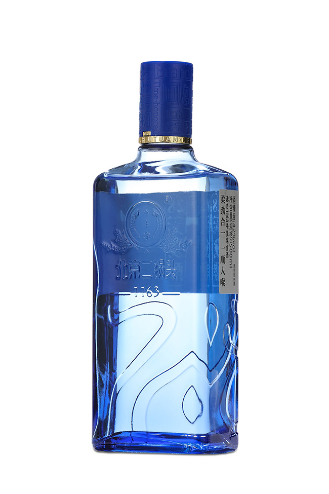 永豐牌北京二鍋頭酒28天發(fā)酵藍瓶清香型白酒【42°500ml】