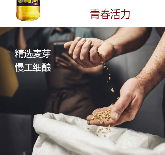 8090后啤酒·青春活力藍(lán)標(biāo)500ml