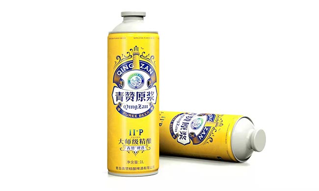 青贊原漿大師級精釀啤酒黃罐【11度 1L】