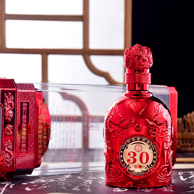 永豐牌北京二鍋頭酒金樽典藏30紅 清香型白酒【50° 500ml】