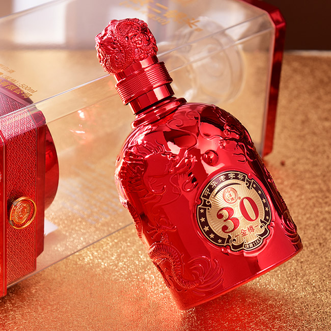 永豐牌北京二鍋頭酒金樽典藏30紅 清香型白酒【50° 500ml】