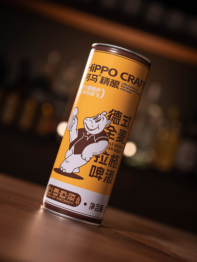 河馬精釀德式全麥拉格啤酒【10° 1L】