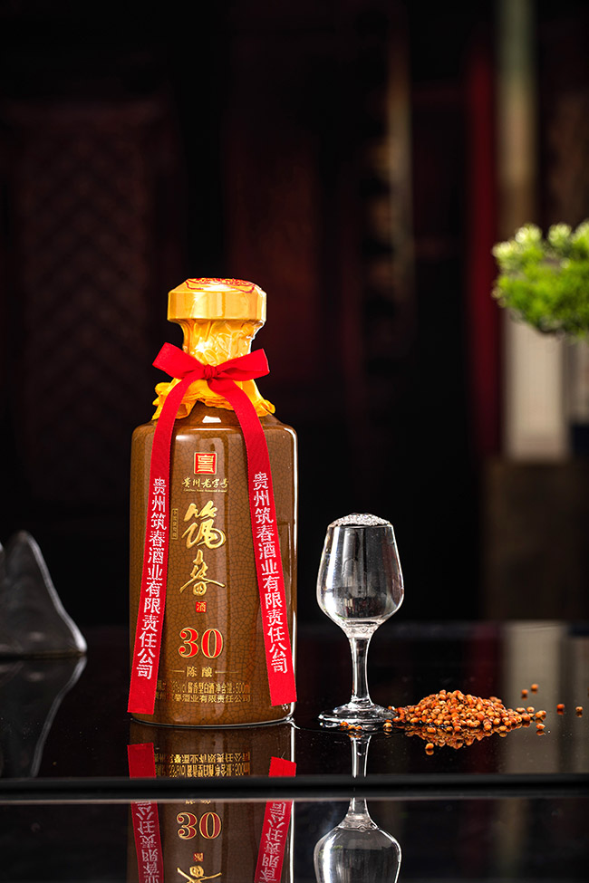 筑春陳釀30 醬香型白酒 500ml