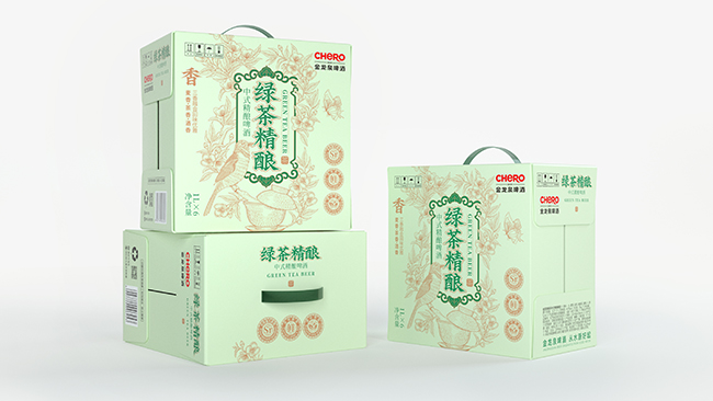 金龍泉啤酒綠茶精釀啤酒【1L】