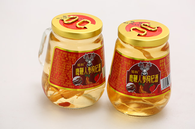 如科鹿鞭人參枸杞酒