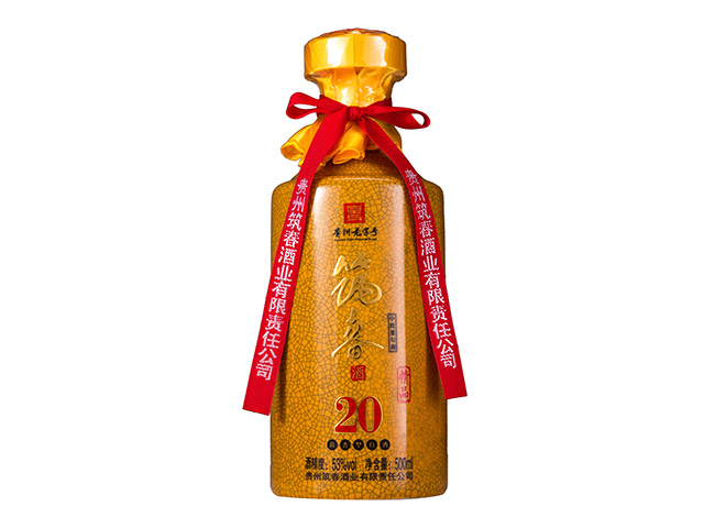 筑春精品20 醬香型白酒 500ml