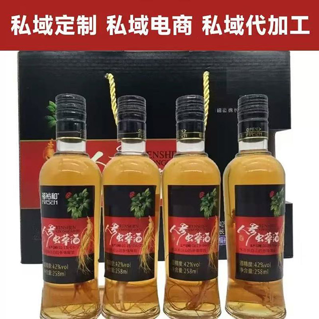 福裕和人參蟲草酒【42° 258ml】